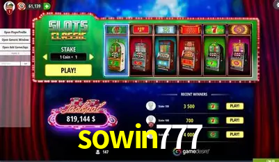 Descubra a Magia dos Jogos de Arcade no sowin777